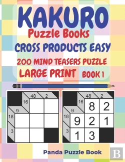 Bertrand.pt - Kakuro Puzzle Books Cross Products Easy