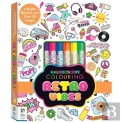 Kaleidoscope Colouring Kit Retro Vibes