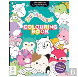 Bertrand.pt - Kaleidoscope Squishmallows Feelin' Mallow Colouring Book