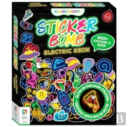 Bertrand.pt - Kaleidoscope Sticker Bomb Electric Neon