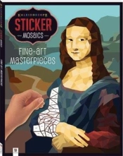 Kaleidoscope Sticker Mosaics: Fine-Art Masterpieces