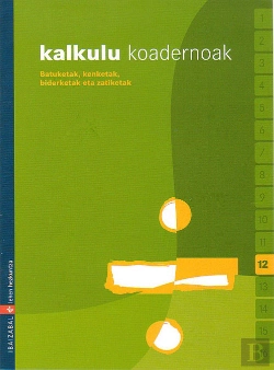 Bertrand.pt - Kalkulu Koadernoak 12