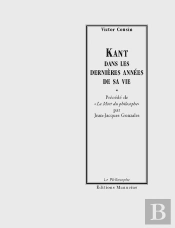 Kant Dans Les Dernières Années De Sa Vie