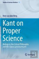 Kant On Proper Science