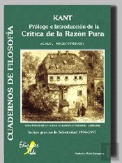 Kant: Prólogo En Introducción De La Crítica De La Razón Pura