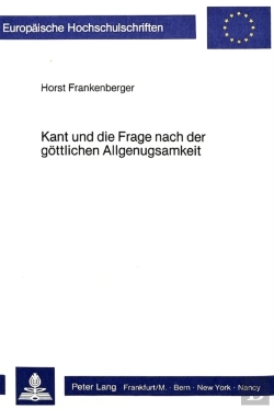 Bertrand.pt - Kant Und Die Frage Nach Der Goettlichen Allgenugsamkeit