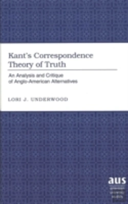 Bertrand.pt - Kant'S Correspondence Theory Of Truth