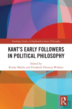 Bertrand.pt - Kant'S Early Followers In Political Philosophy