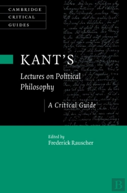 Bertrand.pt - Kant'S Lectures On Political Philosophy
