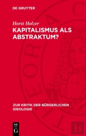 Kapitalismus Als Abstraktum?