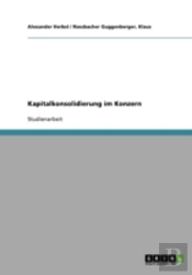 Kapitalkonsolidierung Im Konzern