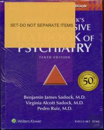 Kaplan And Sadock'S Comprehensive Textbook Of Psychiatry