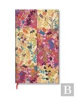 Kara-Ori Pink (Japanese Kimono) Ultra Lined Softcover Flexi Journal (Elastic Band Closure)