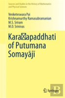 Karanapaddhati Of Putumana Somayaji