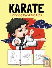 Karate Coloring Book For Kids