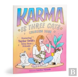 Bertrand.pt - Karma Is Three Cats Coloring Book