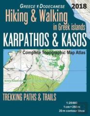 Karpathos & Kasos Complete Topographic Map Atlas 1