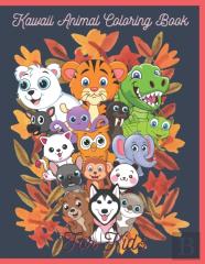 Kawaii Animal Coloring Book For Kids
