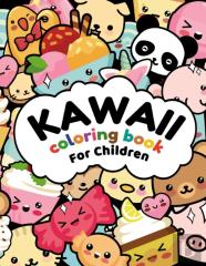 Kawaii Coloring Book For Children