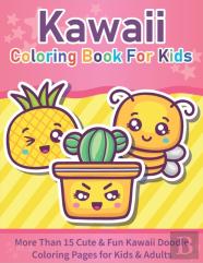 Kawaii Coloring Book For Kids
