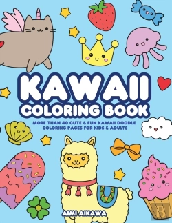 Bertrand.pt - Kawaii Coloring Book: More Than 40 Cute