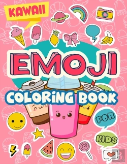 Bertrand.pt - Kawaii Emoji Coloring Book For Kids
