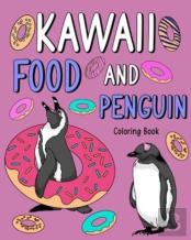 Kawaii Food And Penguin Coloring