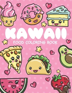 Bertrand.pt - Kawaii Food Coloring Book