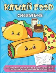Kawaii Food Coloring Book