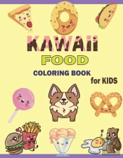 Kawaii Food Coloring Book For Kids