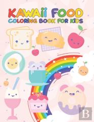 Kawaii Food Coloring Book For Kids