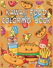 Kawaii Food Coloring Book
