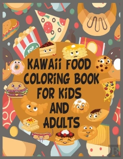 Bertrand.pt - Kawaii Food Coloring Book