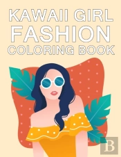 Kawaii Girl Fashion Coloring Book