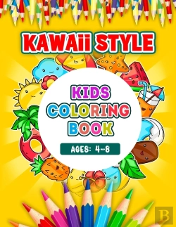 Bertrand.pt - Kawaii Style Kids Coloring Book Ages 4-8
