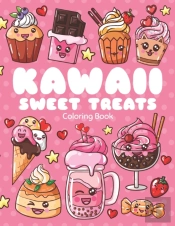 Kawaii Sweet Treats Coloring Book