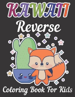 Bertrand.pt - Kawall Reverse Coloring Book For Kids