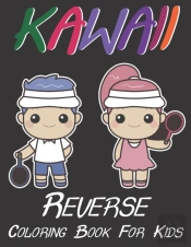 Kawall Reverse Coloring Book For Kids