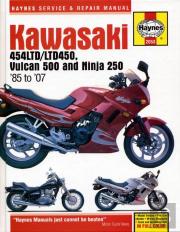 Kawasaki 454 Ltd, Vulcan 500 & Ninja 250 (85 -07)