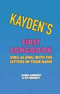 Kayden'S First Songbook