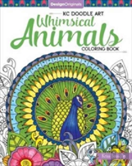 Kc Doodle Art Whimsical Animals Coloring Book