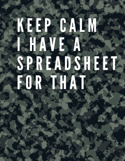 Bertrand.pt - Keep Calm I Have A Spreadsheet For That