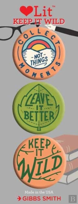 Bertrand.pt - Keep It Wild 3 Badge Set