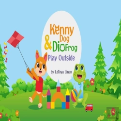 Bertrand.pt - Kenny Dog & Dio Frog Play Outside