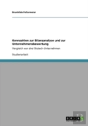 Kennzahlen Zur Bilanzanalyse Und Zur Unternehmensbewertung
