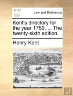 Bertrand.pt - Kent'S Directory For The Year 1759, ...
