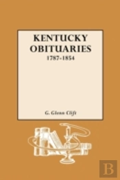 Kentucky Obituaries, 1787-1854