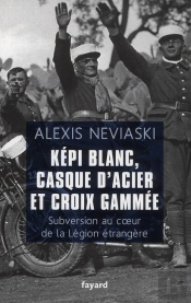 Kepi Blanc, Casque D'Acier Et Croix Gammee