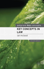 Key Concepts In Law