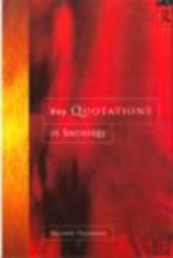 Bertrand.pt - Key Quotations In Sociology